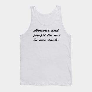 HONOUR AND PROFIT Tank Top